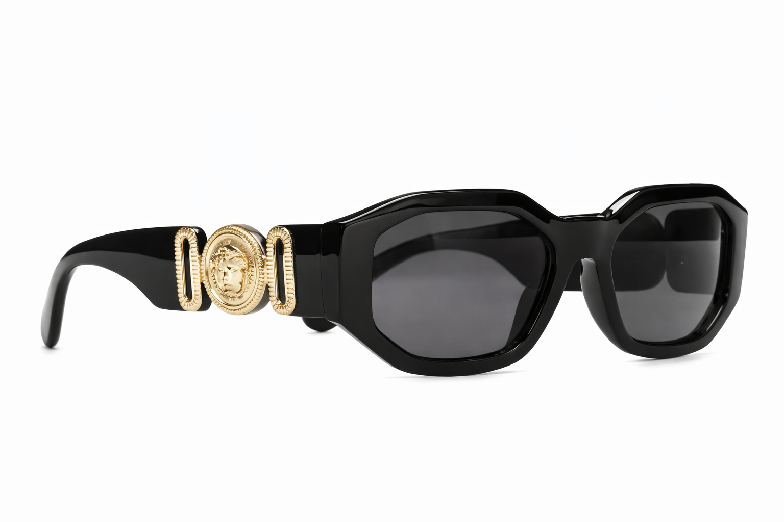 Versace Irregular Biggie Sunglasses