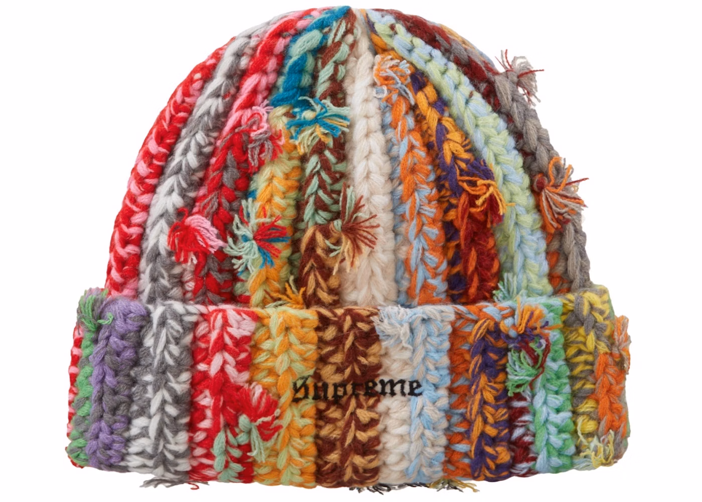Supreme Hand Tied Beanie Multicolor